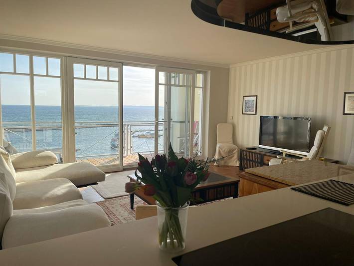 Ganze Wohnung, Meerblickvilla "Prinz Heinrich" - Appartement Molenblick in Sassnitz, Nationalpark Jasmund