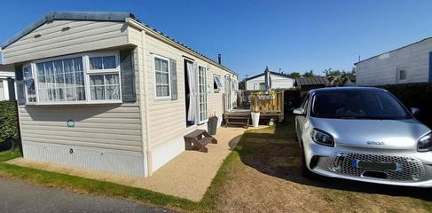 Gîte pour 4 personnes, avec vue et jardin dans Plage du Port-Blanc