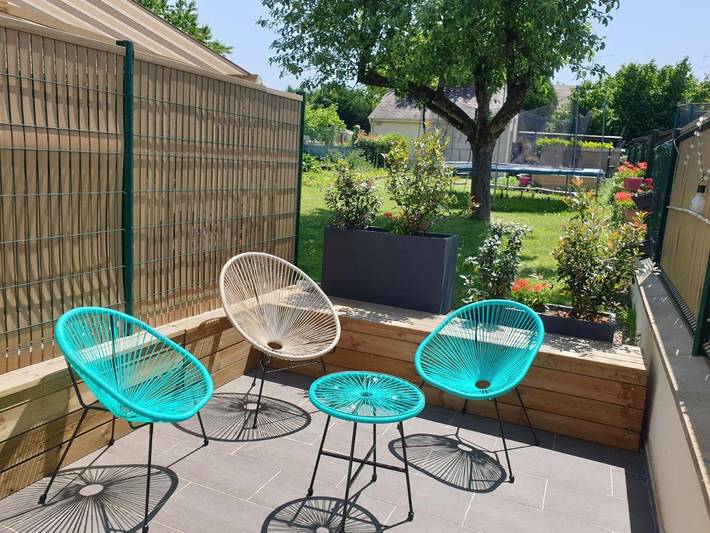 Gîte pour 4 personnes, avec terrasse dans Dammartin-sur-Tigeaux