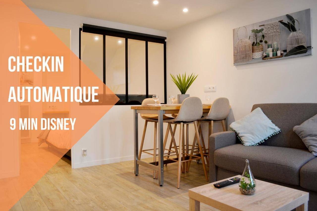 Appartement entier, Self Checkin Automatique - 9 min Disney - Le Zen - Cosyrenting in Villeneuve-le-Comte, Seine-et-Marne