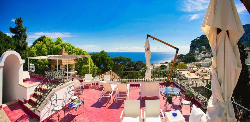 Vakantiehuis voor 2 personen, met uitzicht en tuin, met huisdier in Capri