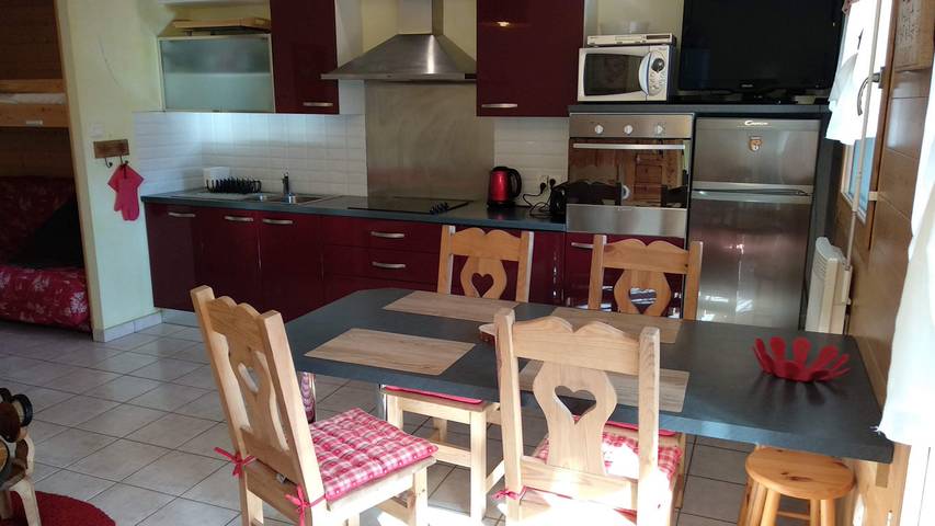 Gîte pour 4 personnes, avec balcon ainsi que jardin et vue sur le lac à Gérardmer - 4