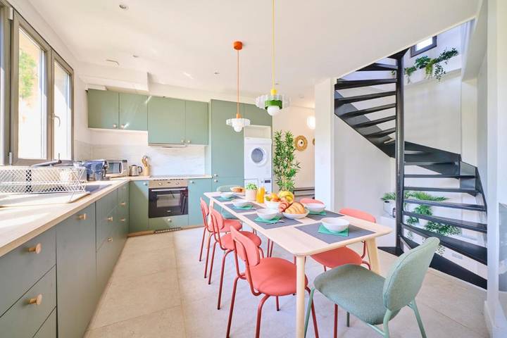 Gîte pour 10 personnes, avec terrasse et vue à Le Pecq - 2