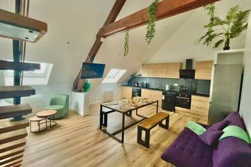 Gîte pour 8 personnes, animaux acceptés à Équeurdreville-Hainneville