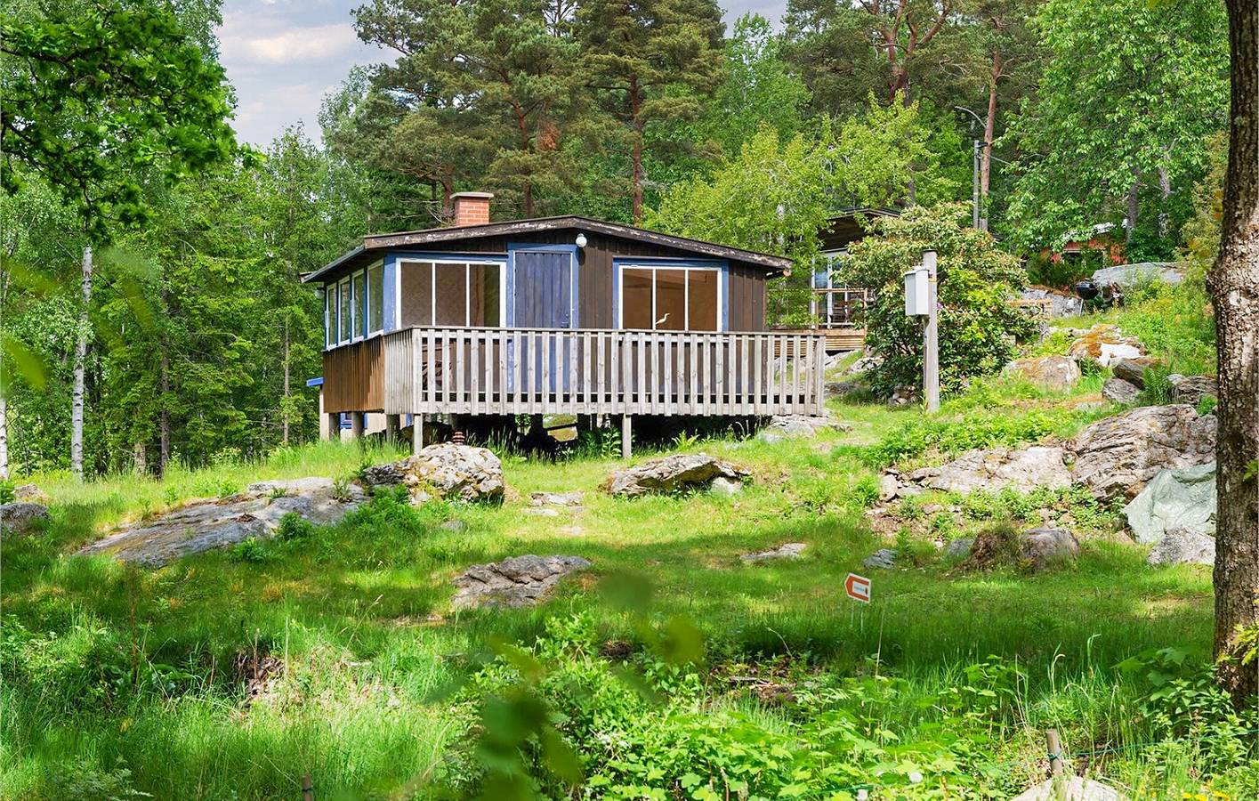 Hus för 4 Personer, med trädgård