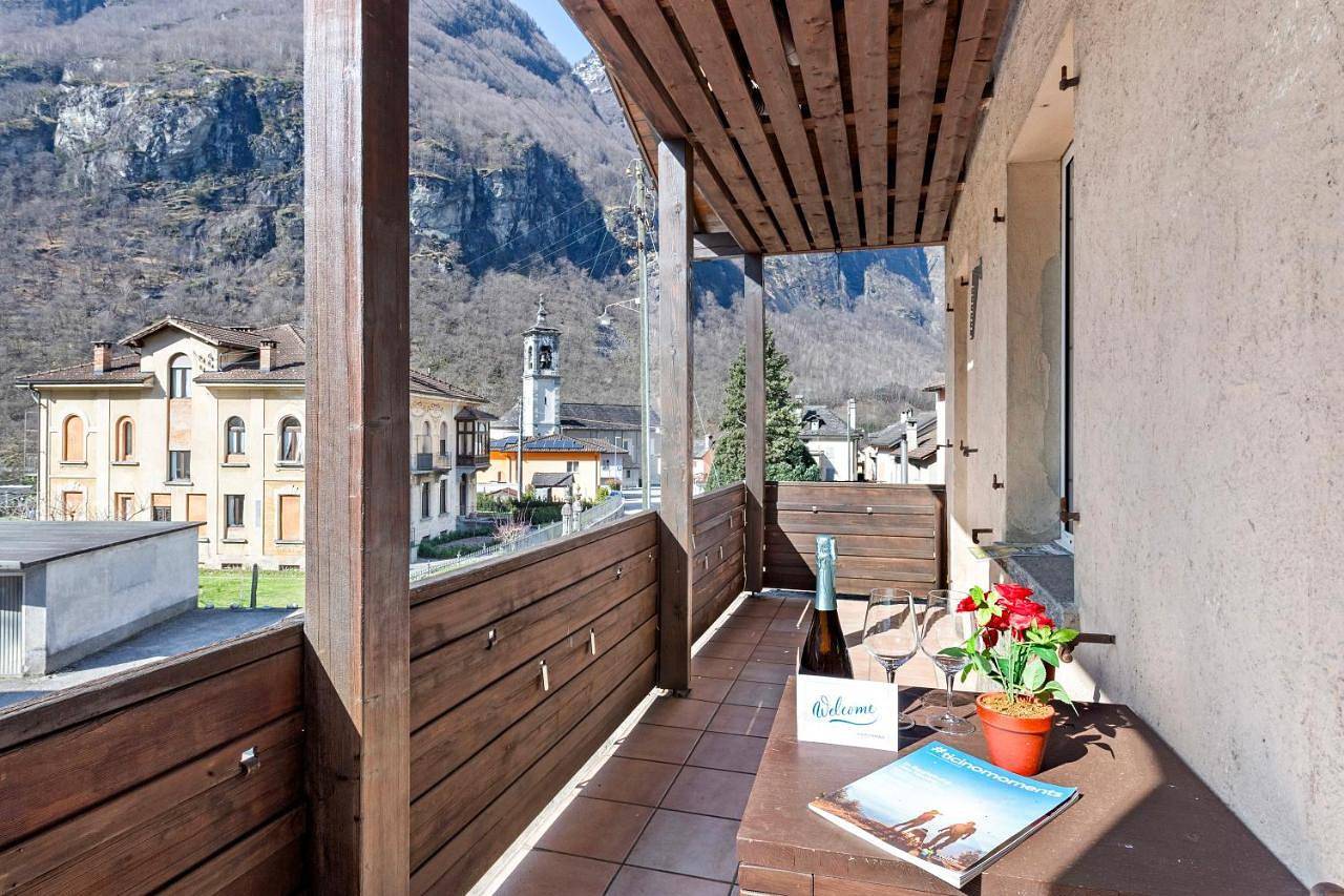 Studio with Balcony in S. Carlo (Val Bavona), Cevio