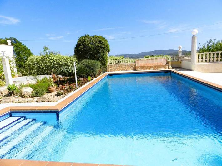 Casa rural para 8 personas, con Terraza y Jardín además de Piscina y Vistas en San Rafael de Sa Creu - 3
