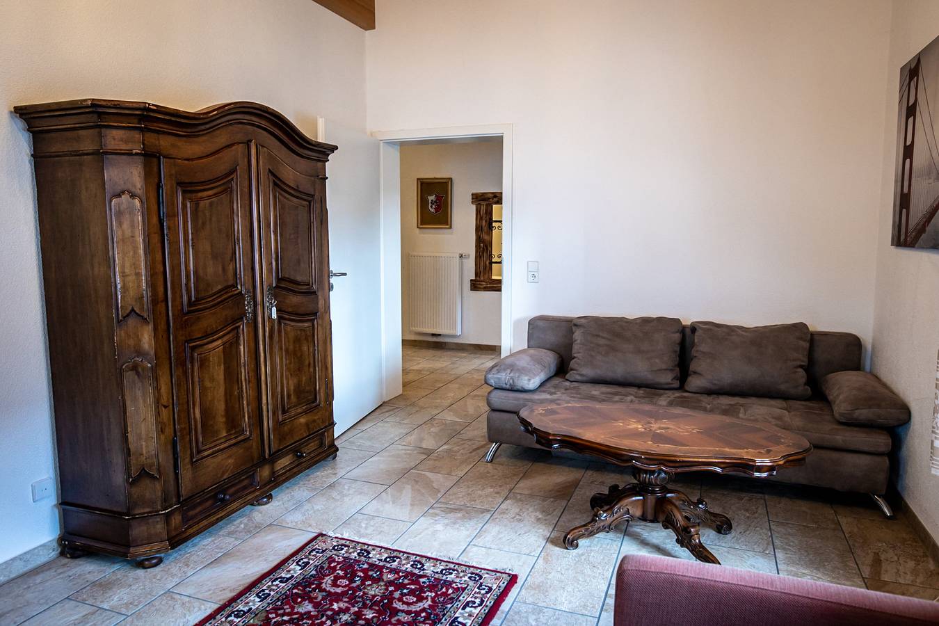 Ganze Ferienwohnung, Ferienwohnungen Lamm - Ferienwohnung 3, 1 Schlafzimmer, 1 Wohn-/Schlafzimmer, max. 4 Personen in Eigeltingen, Landkreis Konstanz
