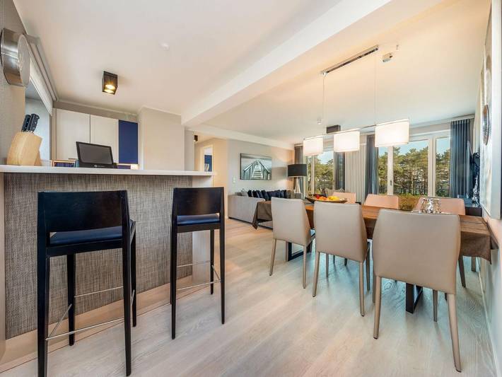 Ferienwohnung für 5 Personen, mit Sauna und Balkon