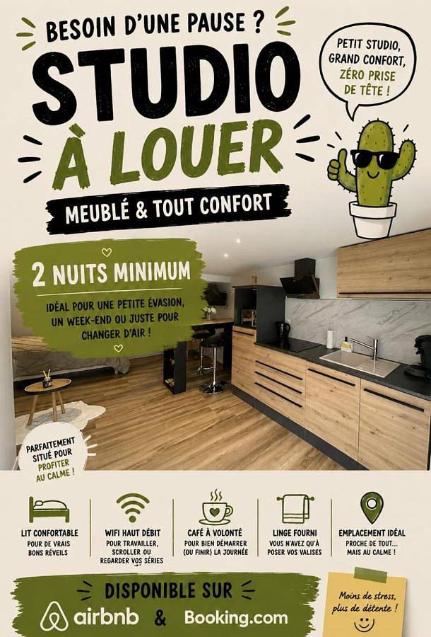 Gîte pour 2 personnes, avec vue à Villargondran - 3