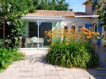 Studio pour 2 personnes, avec jardin dans le Gard