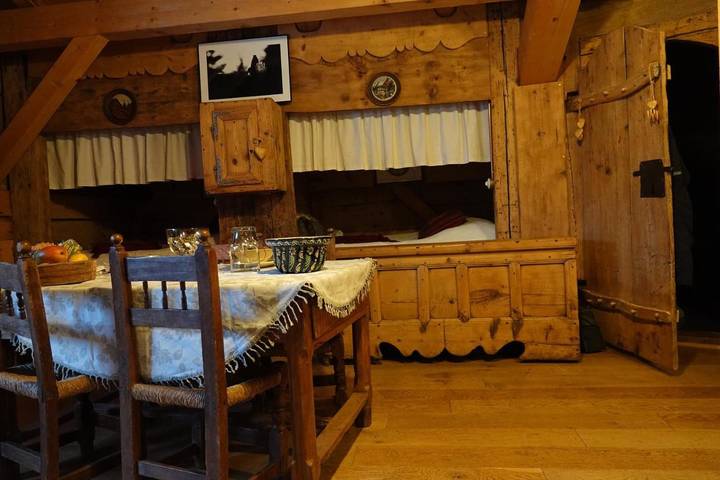 Maison de campagne pour 4 personnes, avec vue et jardin à Mégevette
