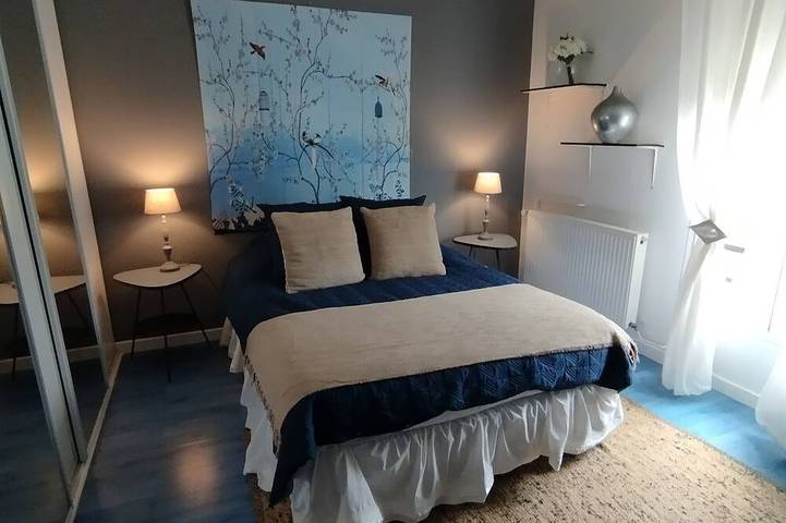 Location de vacances pour 4 personnes, avec piscine et jardin à Tresses - 3