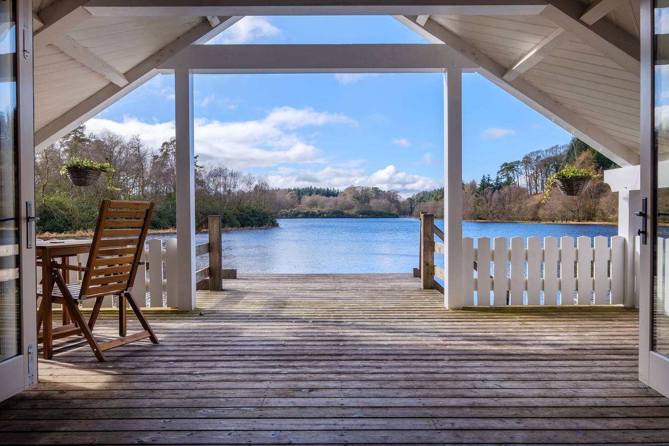 Lilymere Boat House in Yorkshire Dales National Park
