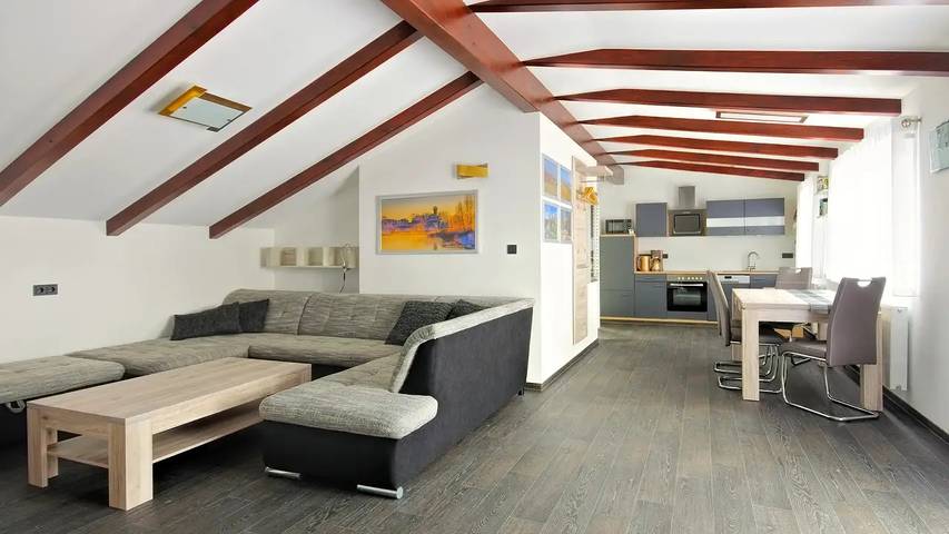 Ferienwohnung für 4 Personen, mit Garten