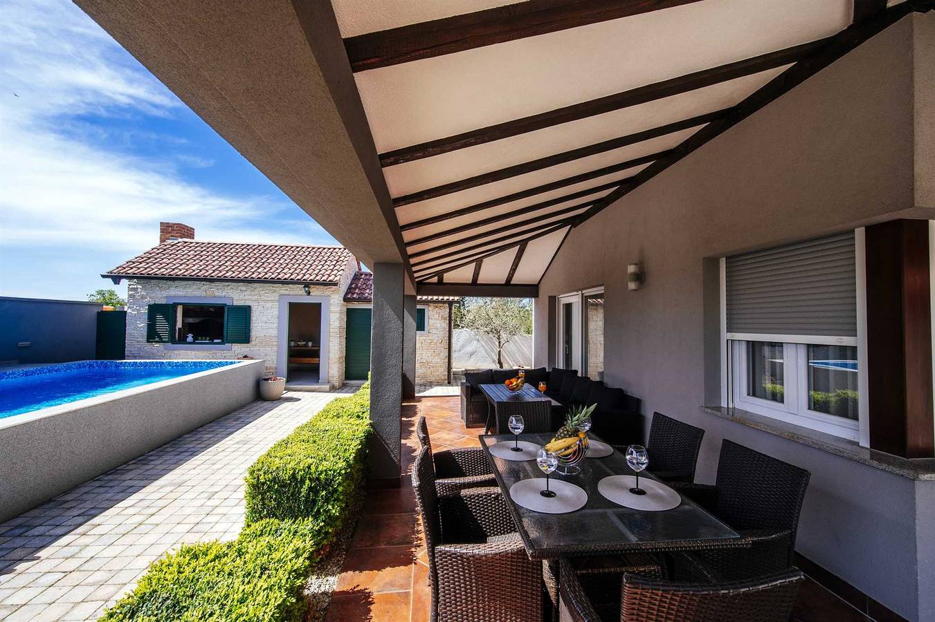 Villa Enna with heated pool in Zadar city, Zadar (Municipality)