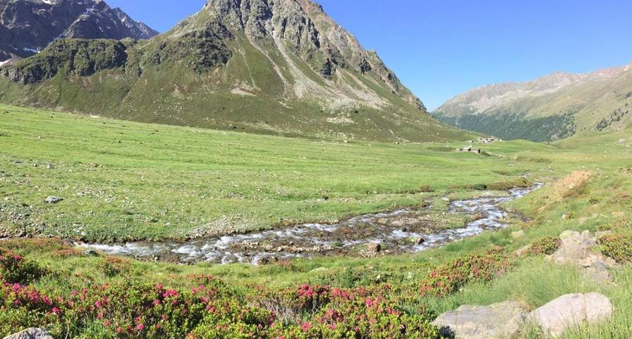 Location de vacances pour 4 personnes, avec jardin et vue à Sondalo - 2