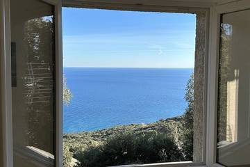 Cottage pour 4 personnes, avec terrasse et jardin à Brando