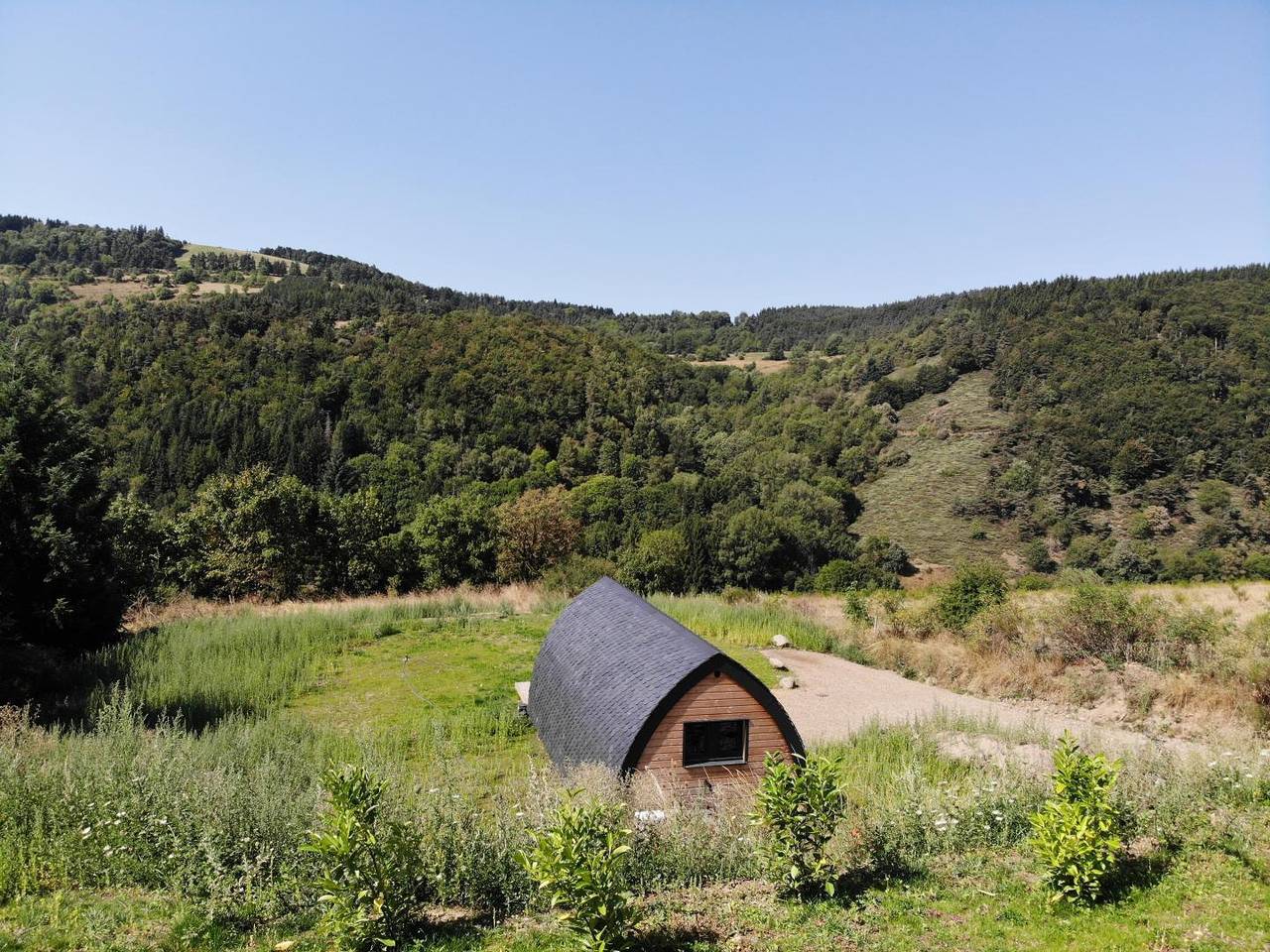La Cabane de Romane in Le Bleymard, Parc national des Cévennes