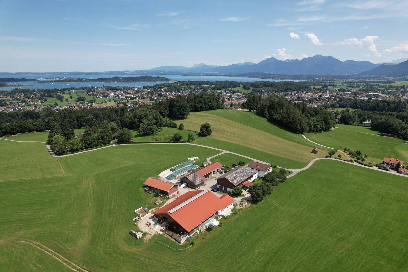 Beiglhof - Ferienwohnung 54qm mit Dusche, Balkon und Grillmöglichkeit in Rimsting, Chiemsee