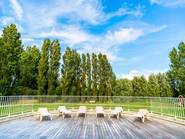 Ferienwohnung für 5 Personen, mit Pool und Terrasse, mit Haustier