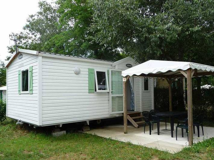 Camping Les Hortensias - Mobilheim 4 personen in Rosières (Ardèche), Parc naturel régional des Monts d'Ardèche