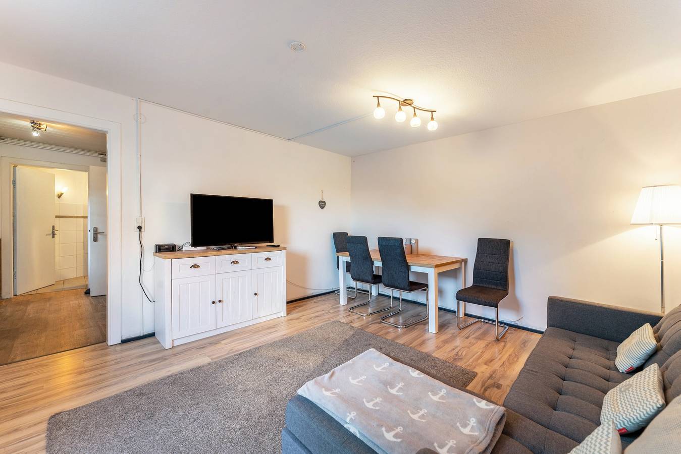 Hel lägenhet, Apartment 'Koje 1' with Private Terrace and Private Garden in West Fehmarn, Petersdorf auf Fehmarn