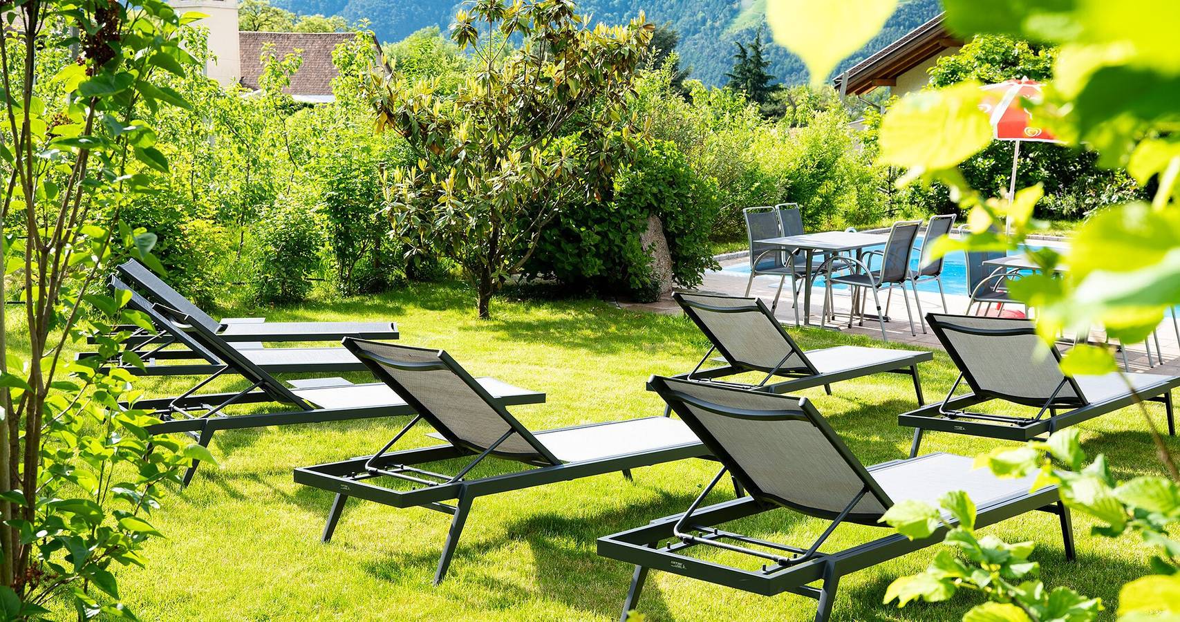 Zimmer 'Ba Ins' mit Bergblick, Gemeinschaftspool und Wlan in Naturns, Texelgruppe