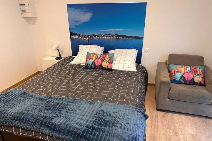 Appartement de vacances pour 2 personnes, avec jardin