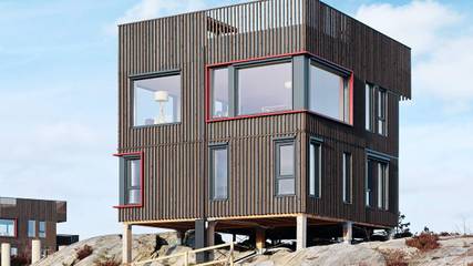 Ferienhaus für 6 Personen, mit Ausblick und Terrasse in Risør