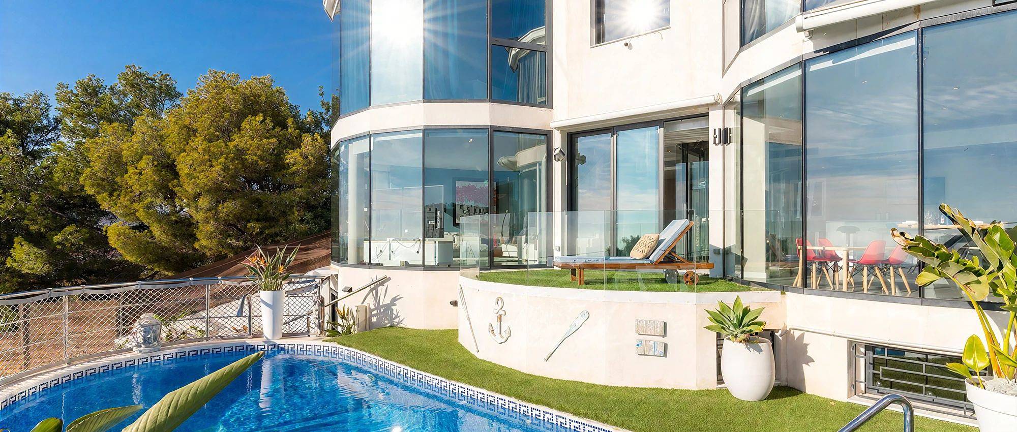 Villa La Palmera I in Sitges, Garraf