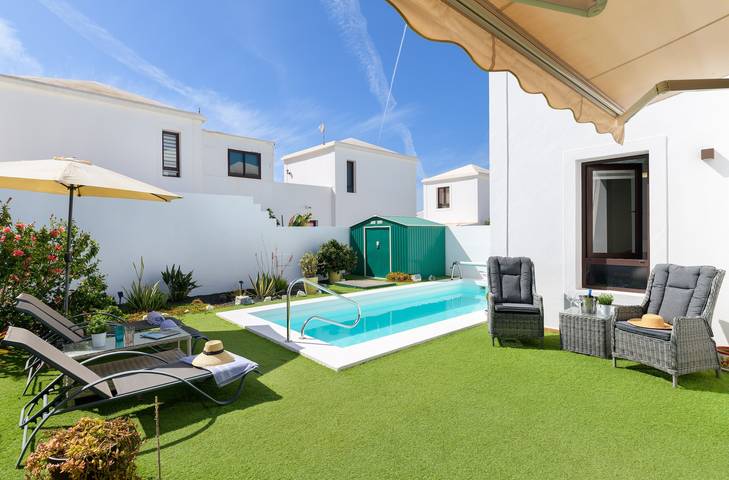 Ferienhaus für 6 Personen, mit Garten, mit Haustier in Playa Blanca - 4