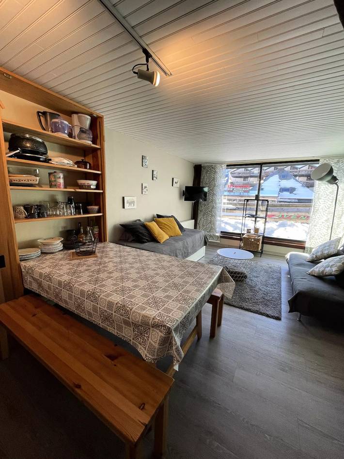 Gîte pour 4 personnes, avec balcon dans Le Lioran