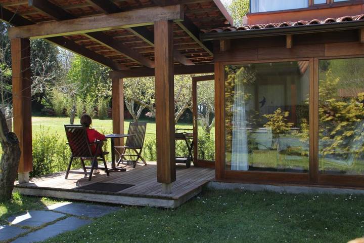 Camping für 2 Personen, mit Ausblick und Pool sowie Garten in Galicien - 2