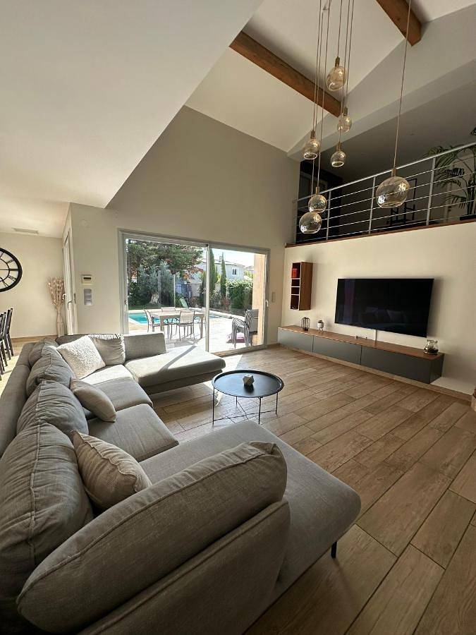 Location de vacances pour 10 personnes, avec piscine et jardin à Sallèles-d'Aude - 4