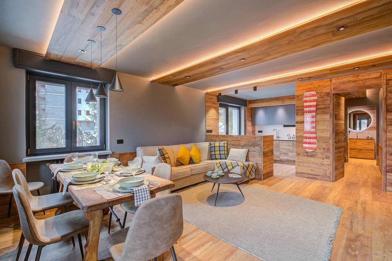 Appartamento intero, Appartamento vacanze per 6 persone con sauna in Sestriere città, Via Lattea