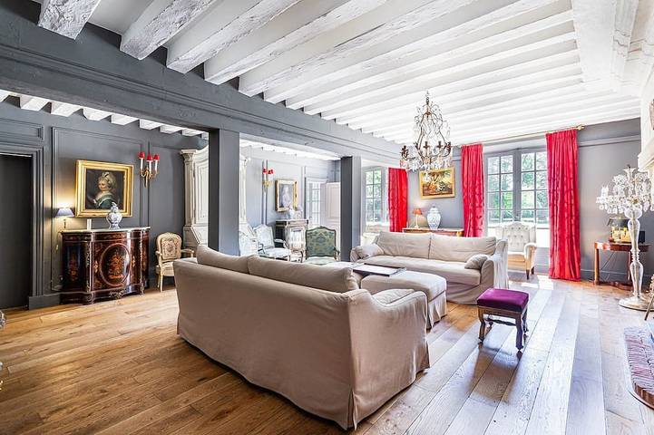 Château pour 14 personnes, avec jardin et sauna en Indre-et-Loire - 2