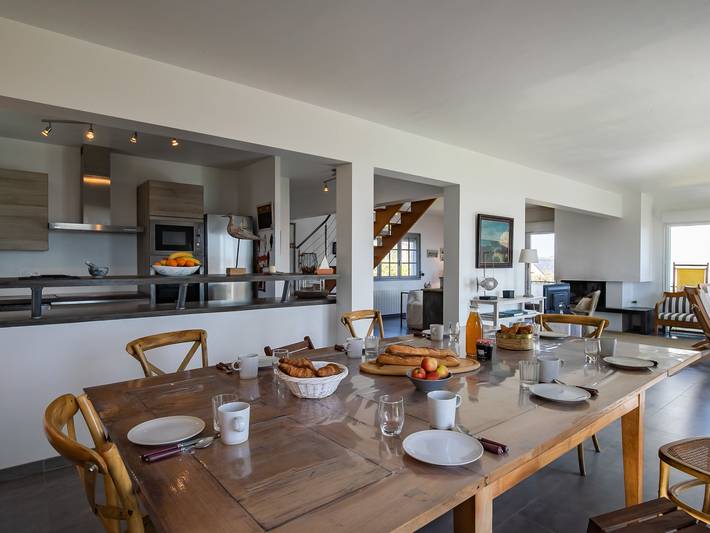 Location de vacances pour 8 personnes, avec jardin et terrasse dans Le Pouldu - 3