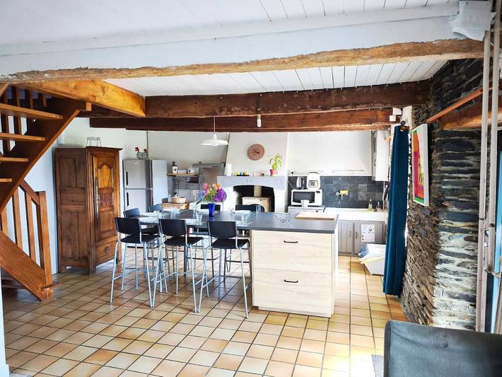 Location de vacances pour 6 personnes, avec vue et jardin, animaux acceptés dans Bon Repos sur Blavet - 2