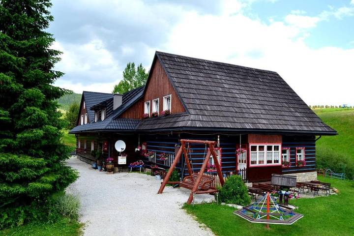 Dom gościnny dla 3 osób, z sauna i basen oraz ogród w Zdziar (Słowacja)