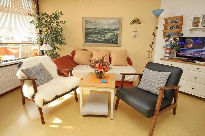 Ferienwohnung für 2 Personen, mit Balkon in Travemünder Woche