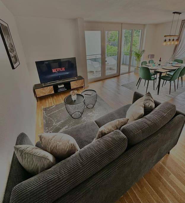 Ferienwohnung für 6 Personen, mit Terrasse in Leinfelden-Echterdingen