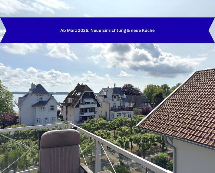 Ferienwohnung für 2 Personen, mit Balkon in Travemünde