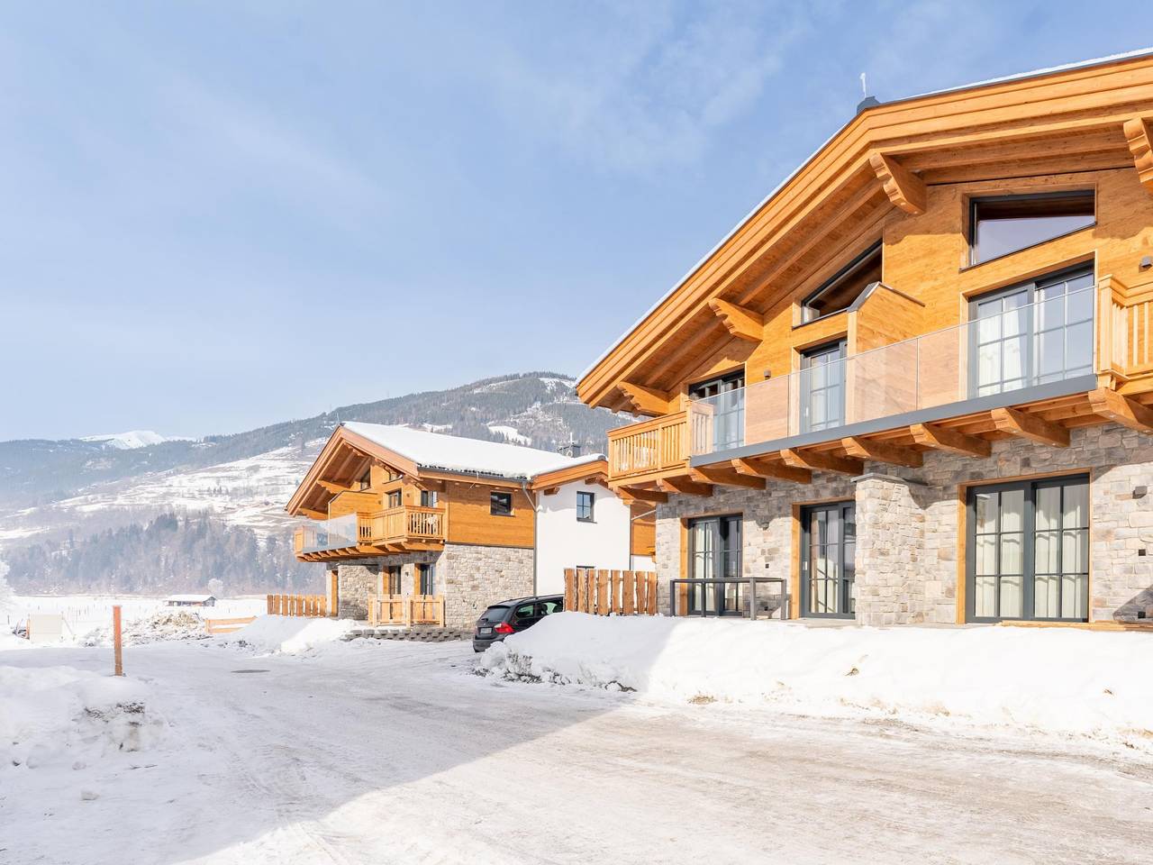 Sehr luxuriöse Lodge mit Weinkühler und Kamin
 in Niedernsill, Kitzbüheler Alpen