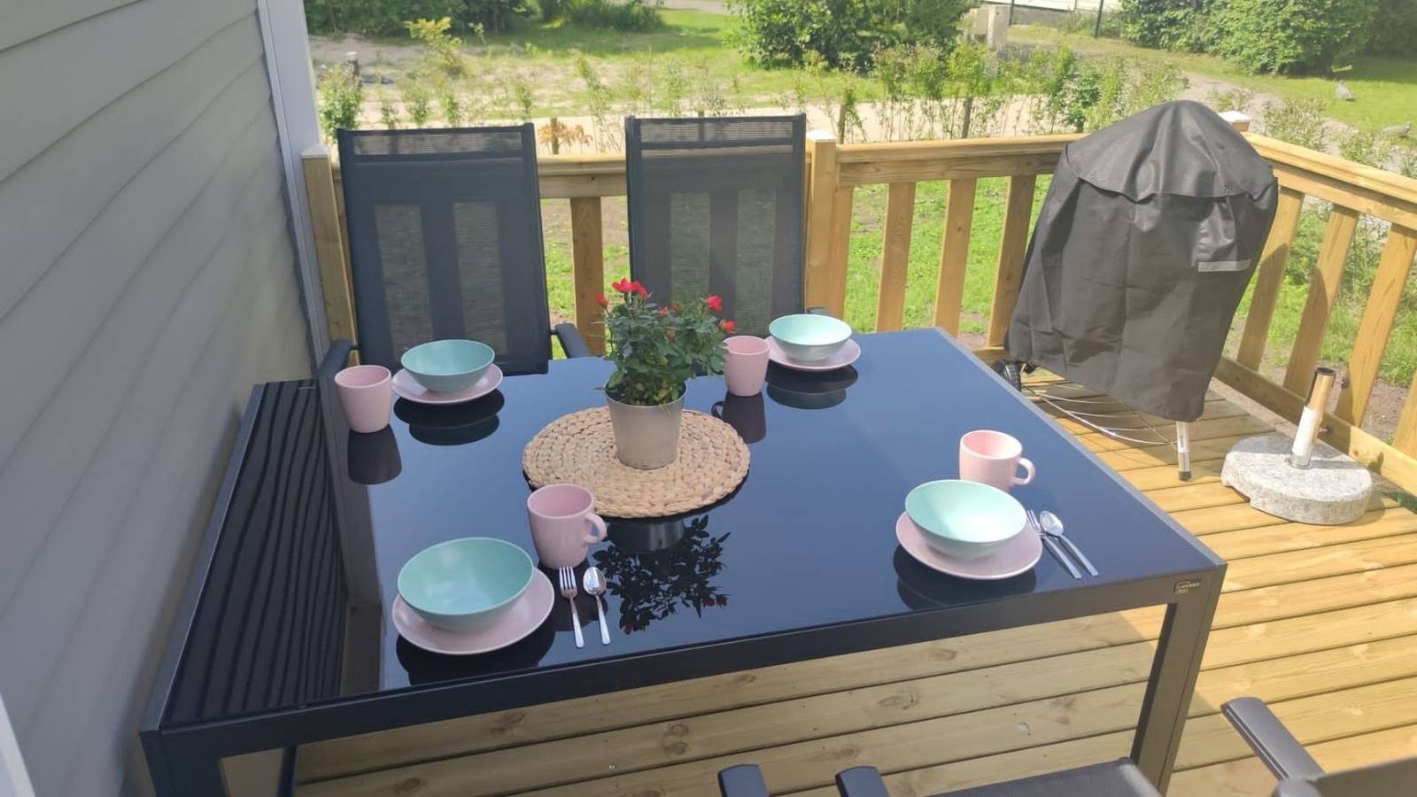 Vakantiehuis voor 4 personen met terras in Lauwersmeer, Nederlandse Noordzeekust