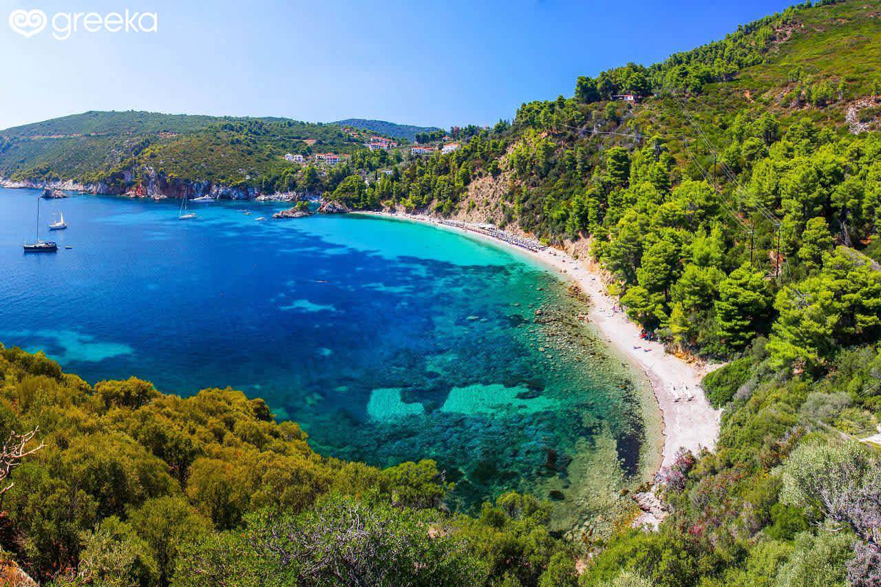 Ganze Wohnung, Skopelos Seaview Suite - Afrodite Summer Nest in Stafilos, Sporaden