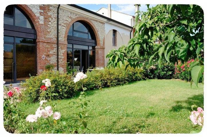 Location de vacances pour 4 personnes, avec Terrasse ainsi que Jardin et Vue à Cologna Veneta