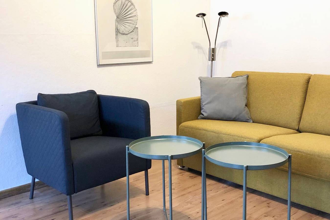Ganze Wohnung, Alter Konsumverein - 2 Zimmer-App für 3 Personen im Eg mit eigenem Strandkorb in Westerland, Sylt (Gemeinde)