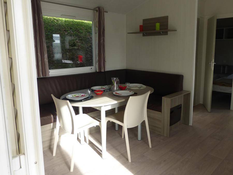 Camping Le Pont D'yeu - Mobilhome 6 personas - Casa móvil Comfort in Notre-Dame-de-Monts, Vandea