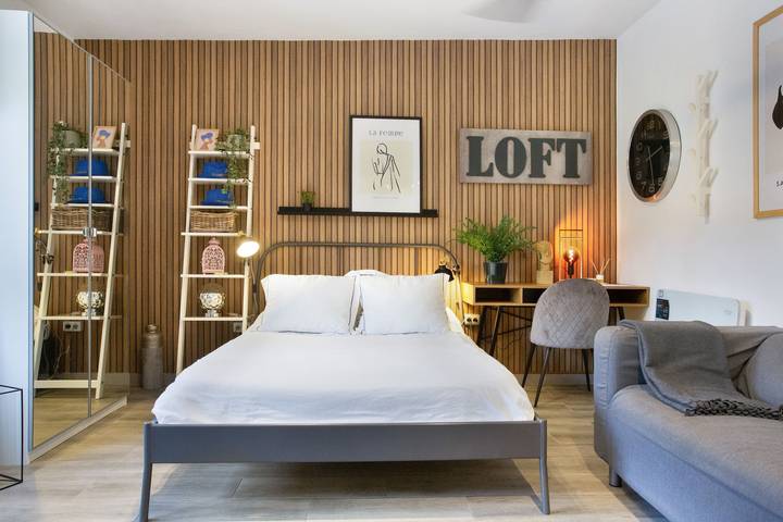 Ganze Wohnung, Ferienwohnung 'Loft La Laguna' mit gemeinsamer Terrasse, gemeinsamem Garten und Wi-Fi in MacKay (Kanarische Inseln), San Cristóbal de La Laguna